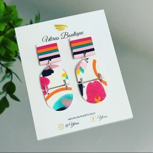 🌷✨ New collection✨Modern artisan earrings ✨